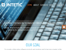 Tablet Screenshot of intetic.com